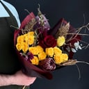 Букет «Сочный апельсин» из роз