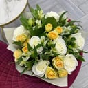 Букет «Нежное утро» из альстромерий и роз