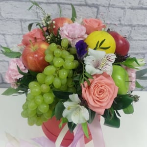 Композиция «Нежная забота» из роз