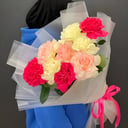 Букет «Французские розы микс 9 шт»