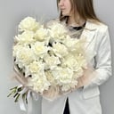 Бланка монобукет из 25 французских белых