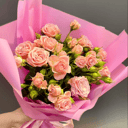 Букет кустовых роз 04