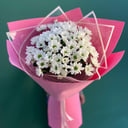 Букет «Белые хризантемы»