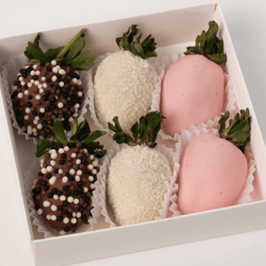 Набор клубники в шоколаде 6 ягод