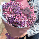 Нежный букет из гипсофилы