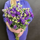 Букет «Ослепительное вдохновение» из эустом