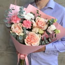 Букет с французскими розами Лямур