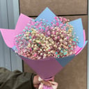 Букет «Цветная гипсофила»