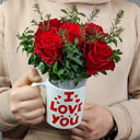 Подарочная композиция номер 6 из роз