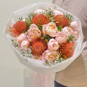 Букет «Пылкое пламя»