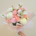 Сборный букет с розами "Нежность"