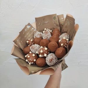 Букет из клубники в шоколаде Корона