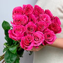 Букет «Роза розовая 15шт»