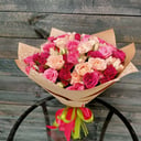 Монобукет из 29 кустовых роз