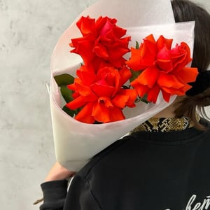 Монобукет из 3 французских роз Нина