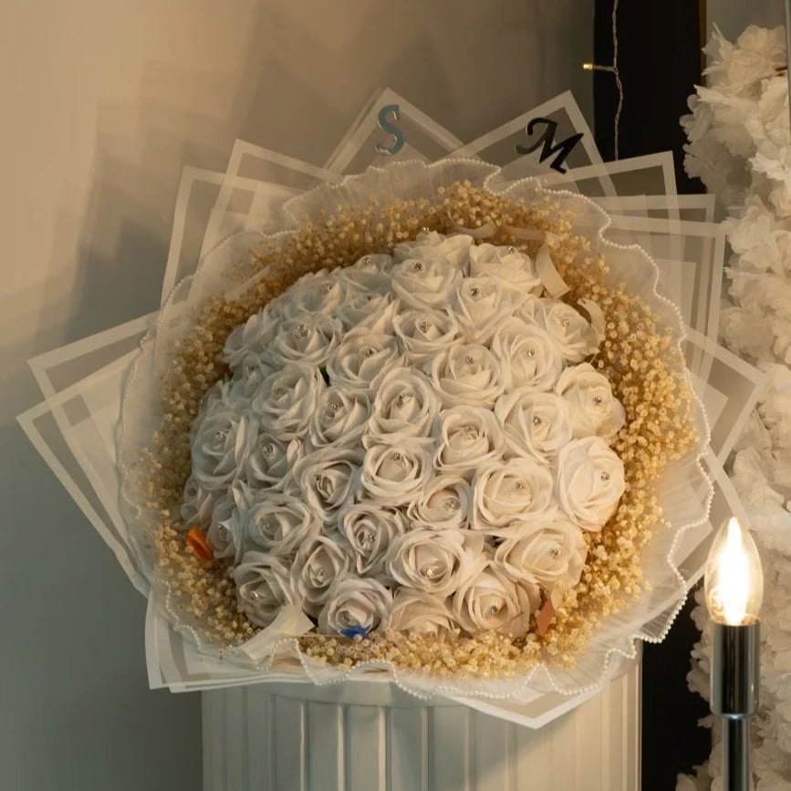 New Orleans designer rose bouquet