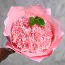 Букет розовая нежность Казани из гвоздик