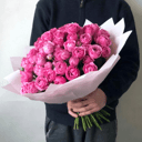 Букет из 39 пионовидных роз Мисти баблс