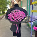 букет пионовидных роз