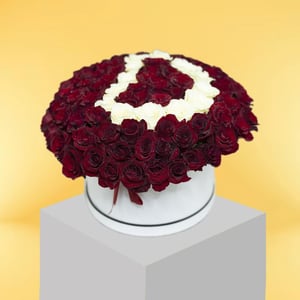 Букет «Композиция из 101 розы»