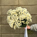 Монобукет из кустовых хризантем