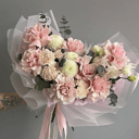 Букет «Ласковый шепот» из эустом