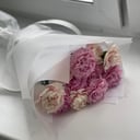 Букет «Кружевные диантусы» из гвоздик