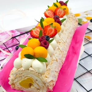 Меренговый рулет 1 кг Манго и Маракуйя