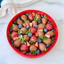 Клубника в шоколаде в коробке 30 см