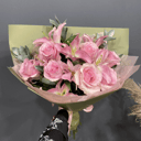 Букет «Розовое безумие»