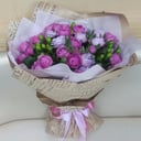 Букет «Сиреневые оттенки» из роз