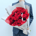 Букет «Красное настроение» из роз