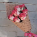 Букет «7 роз в крафте»