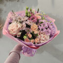 Букет розово фиолетовый