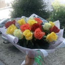 Букет «Краски осени» из роз