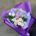 Букет Роз и Лизиантусов