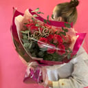 Букет «Яркие мгновения любви»