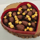 Клубника в шоколаде сердце