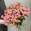 Монобукет из 15 кустовых роз