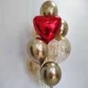 Рубиновый Взлет - фонтан из шаров