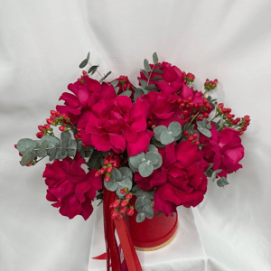 Букет «9 французских роз в композиции»