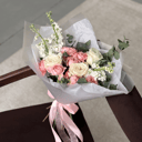 Букет с пионовидной розой "Теплый ветер"