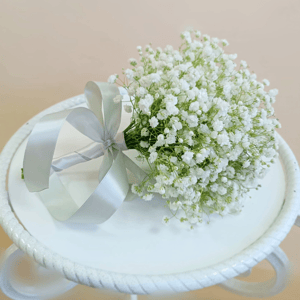 Букет невесты из гипсофил