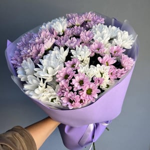 Букет из хризантем
