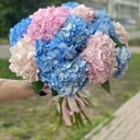 Букет «Космос» из гортензий