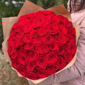 Букет «Роза Эквадор красная»