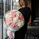 Букет «Нежный микс» из хризантем