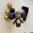 Набор шаров с гелием 591-с цифрой 7