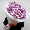 Букет «7 ажурных лавандовых роз»