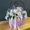 Коробка с цветами «Утренняя Лилия»